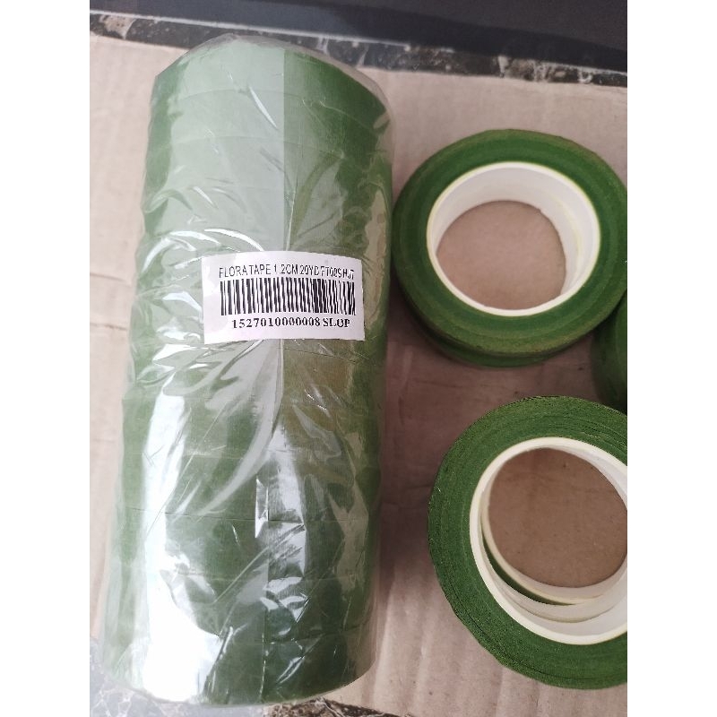 

Floral tape lebar 1,2 cm panjang 20 yard