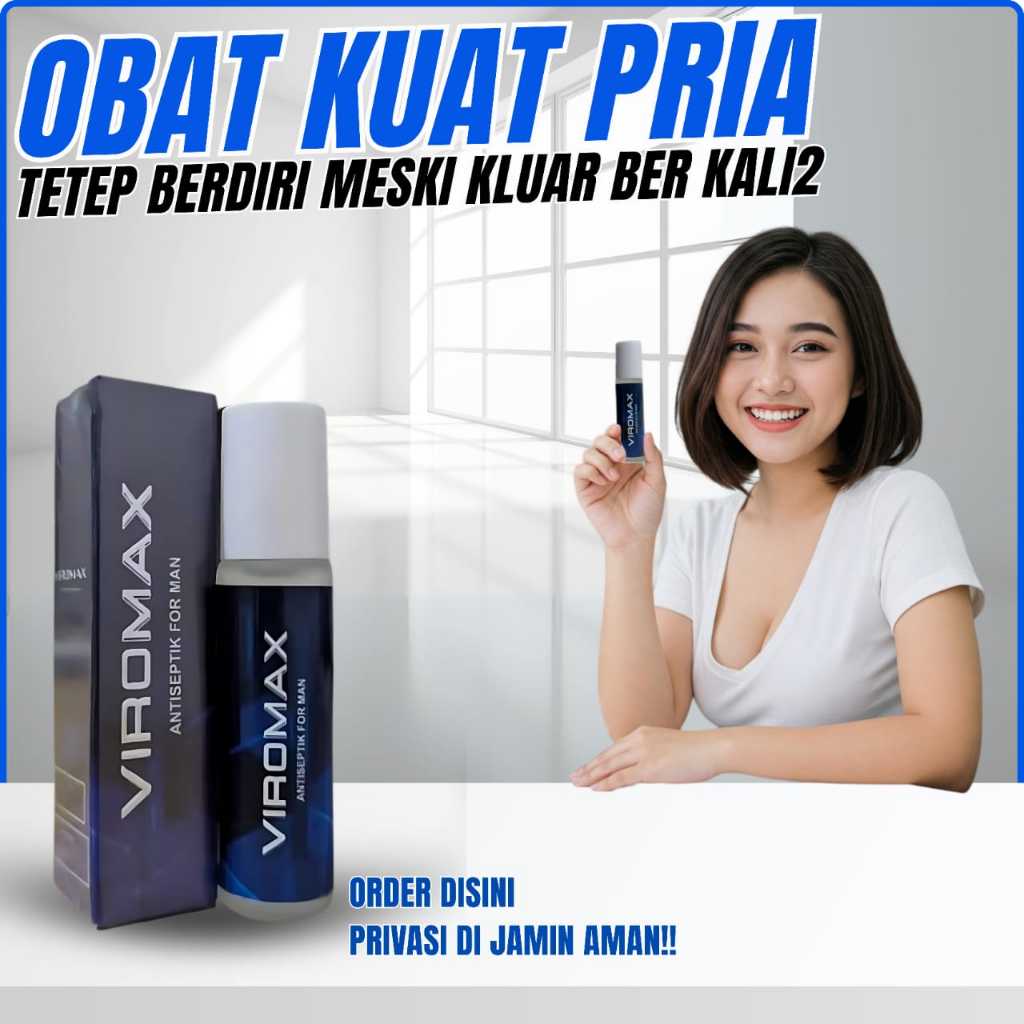 OBAT KUAT OLES VIROMAX PRIA TAHAN LAMA PENAMBAH STAMINA PRIA TERBAIK BPOM paling ampuh