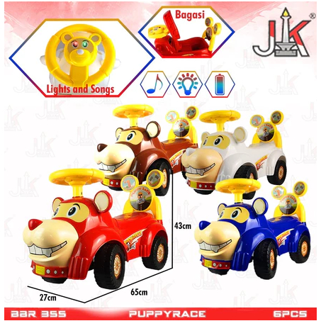 MAINAN ANAK MOBIL DORONG KARAKTER ] BBR 355