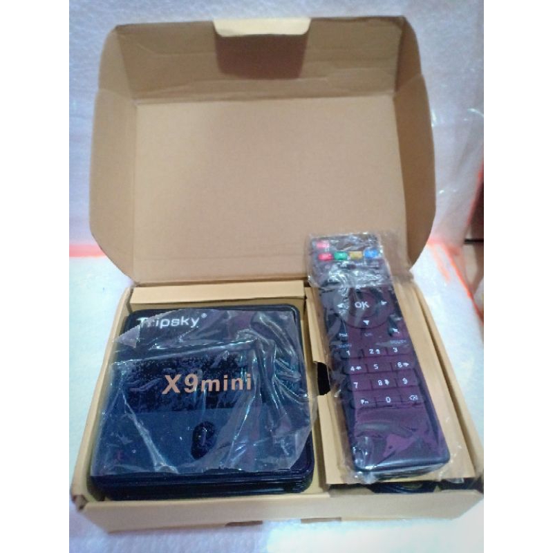 STB X9Mini Tripsky SMART TV BOX RAM 2/16 Android 9 version