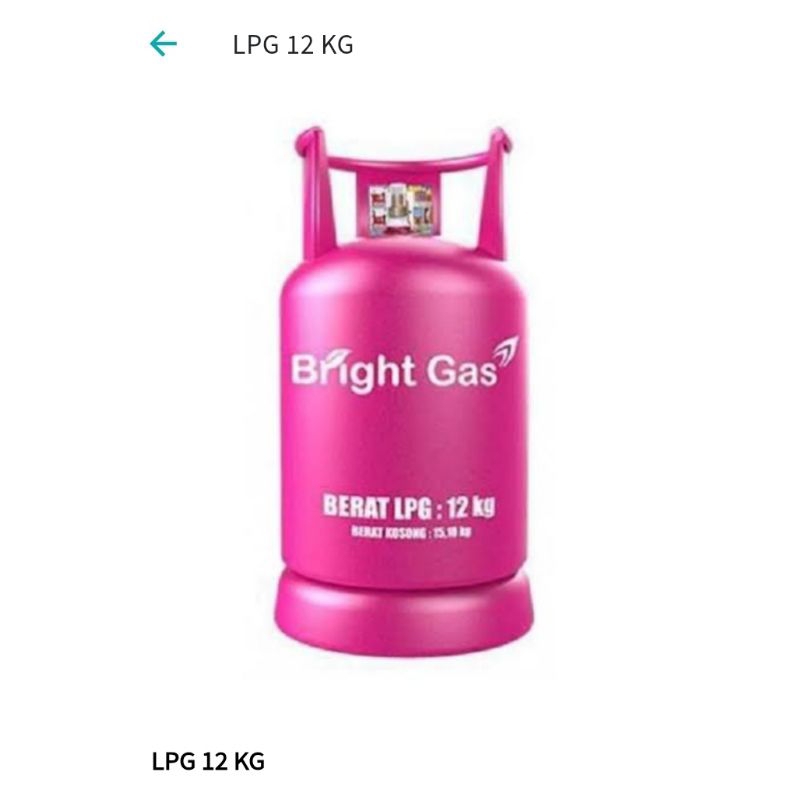 Refill Gas 12kg
