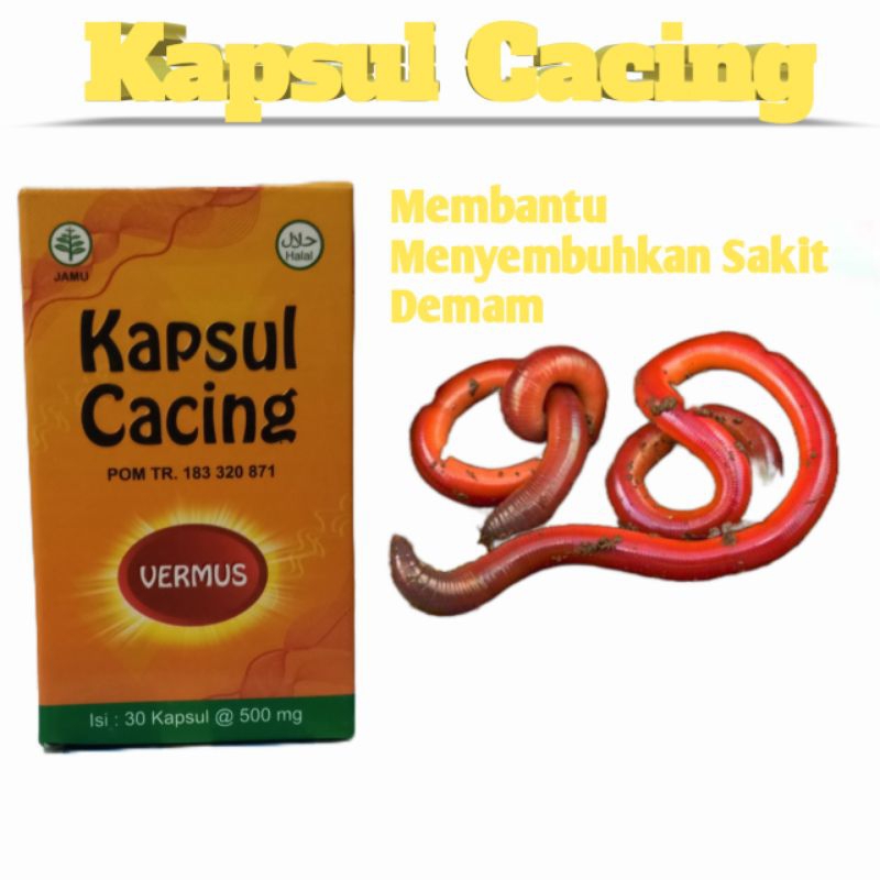 kapsul cacing vermus