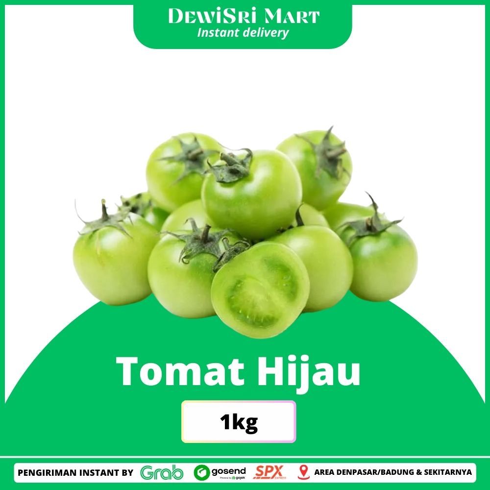 

Tomat Hijau Fress 1kg - Dewi Sri Mart