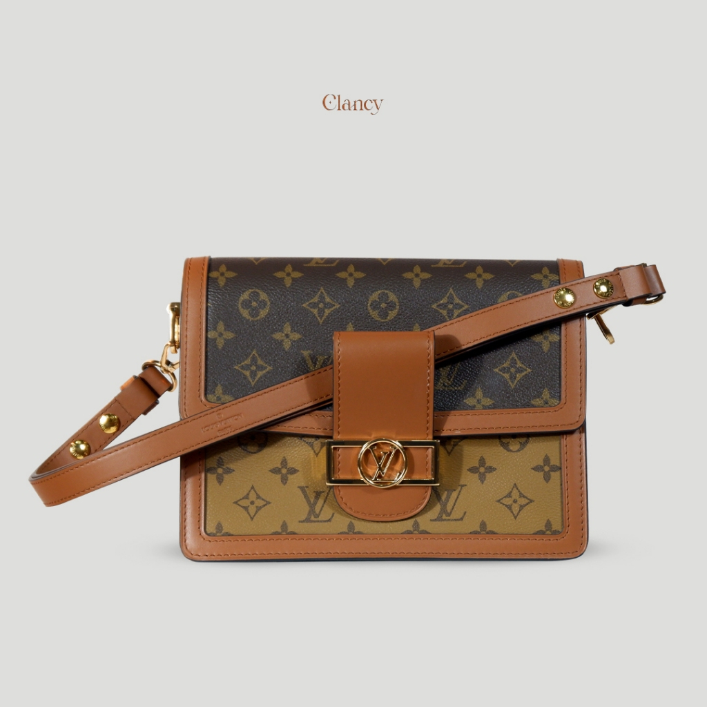 LV DAUPHINE 25 REAL LEATHER BAG PREMIUM KULIT ASLI LV01