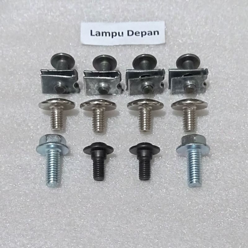 Baut Full Set Cover Bodi Body Lampu Depan Honda CB 150 R Street Fire V2 K15