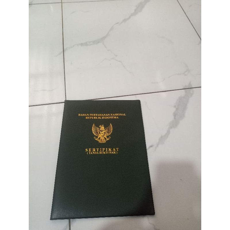 

Sampul Sertipikat // Map Sertipikat // Cover Sertipikat