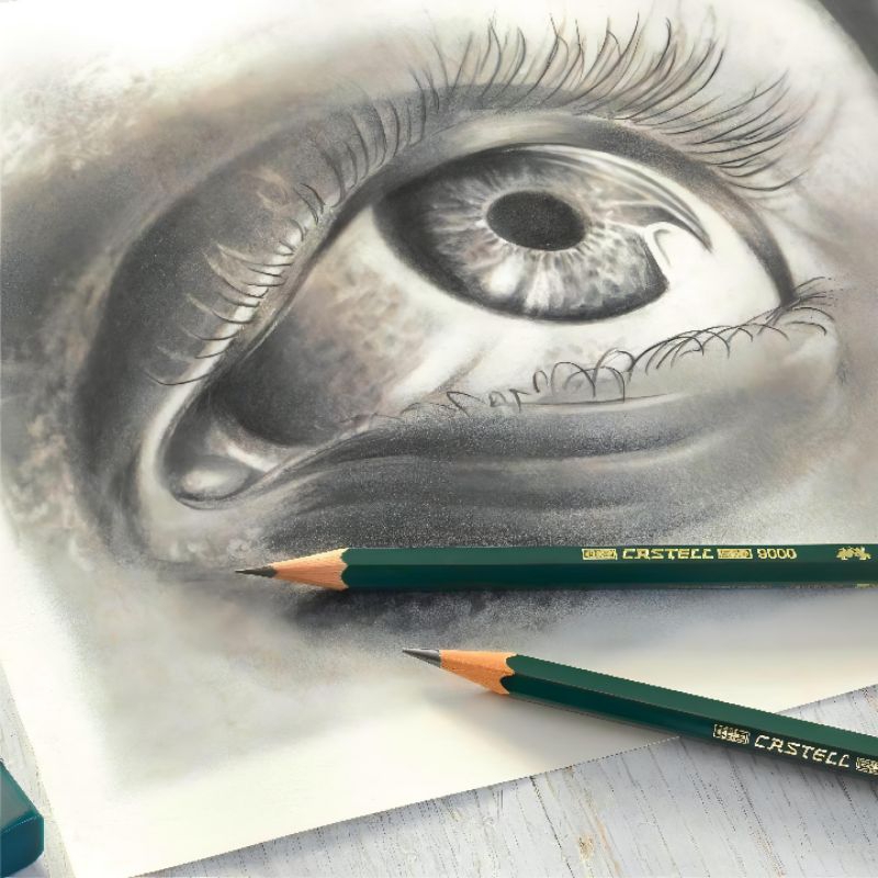 

Pensil Faber-Castell 9000 Seri Lengkap (2B-HB-3B-4B-5B-6B-8B) 1 PCS – Graphite Pencil Ujian & Komputer Original Premium Termurah dishopee