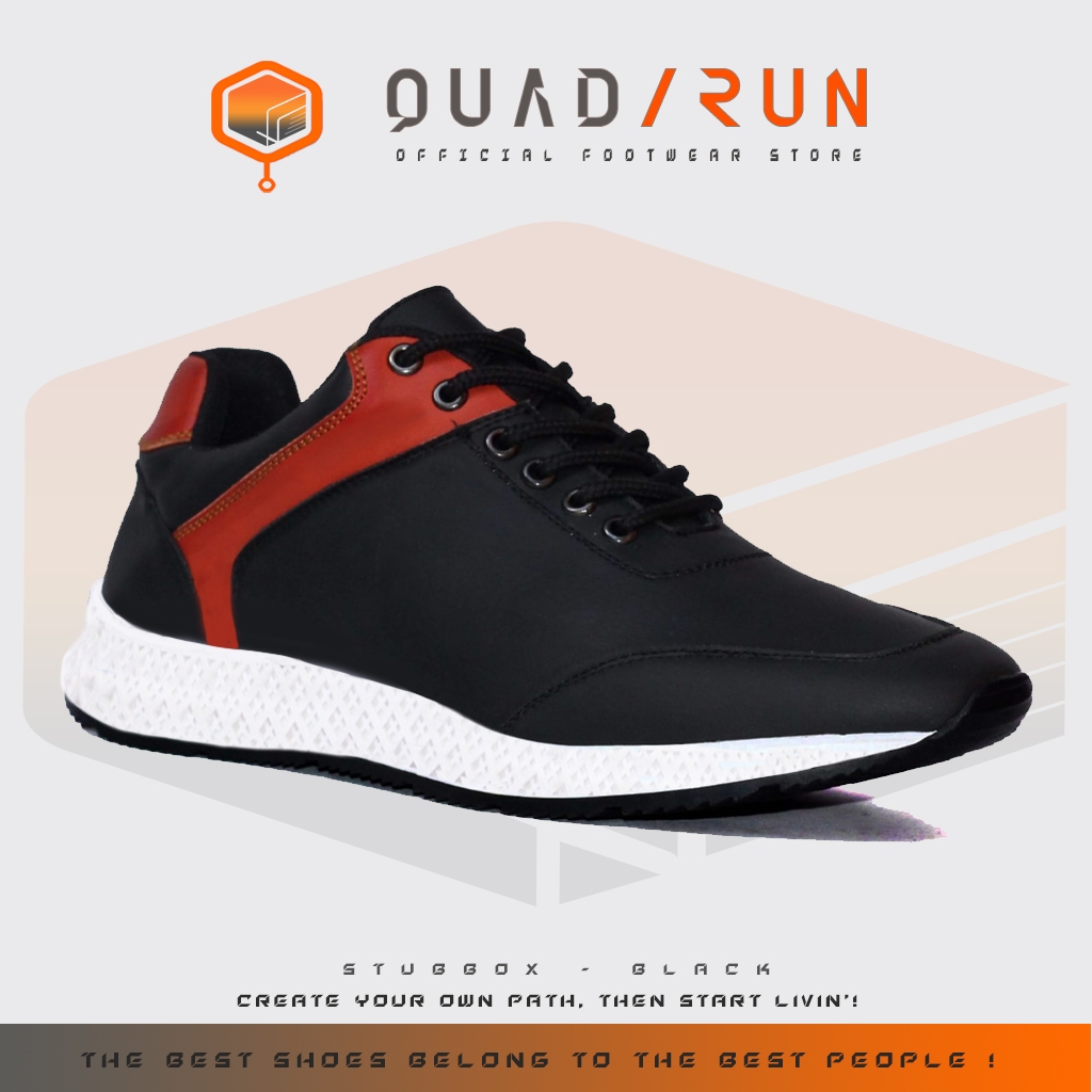 QUADRUN Stubbox - Sepatu Olahraga Pria Terbaru Jumbo Big Size (38-43) 44 45 46 47 48 49 50 51 52 | S