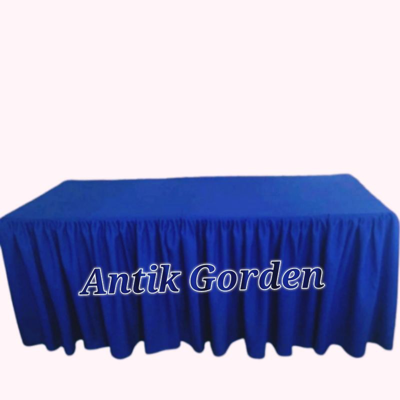 cover taplak meja tamu minimalis/gordyn taplak meja custom/sarung meja/gorden alas meja/tutup meja t