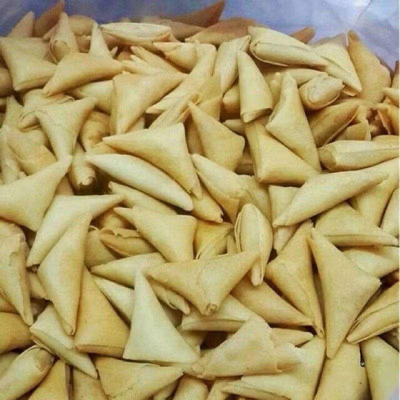

1 KG SAMOSA ABON AYAM MANIS PEDAS SARIKAYA