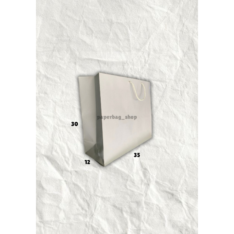 

paperbag shopping landscape putih 35x12x30 (isi 12pcs)