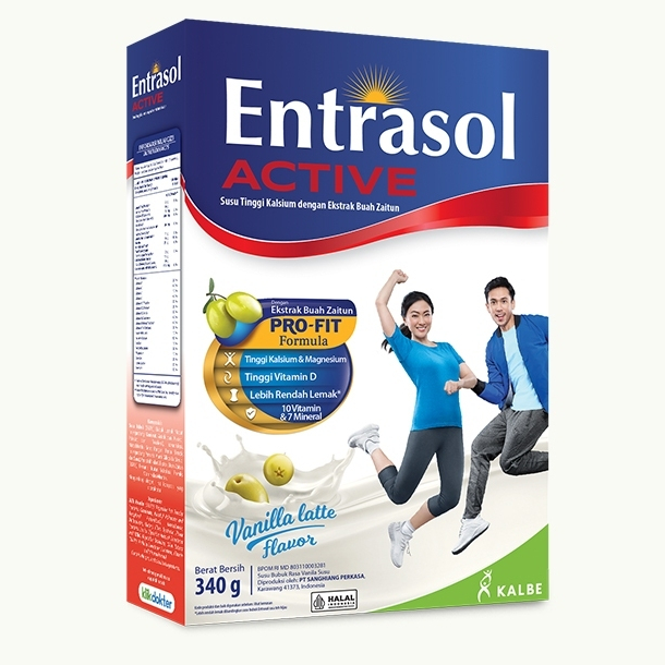 

Entrasol Active Vanilla 350gr