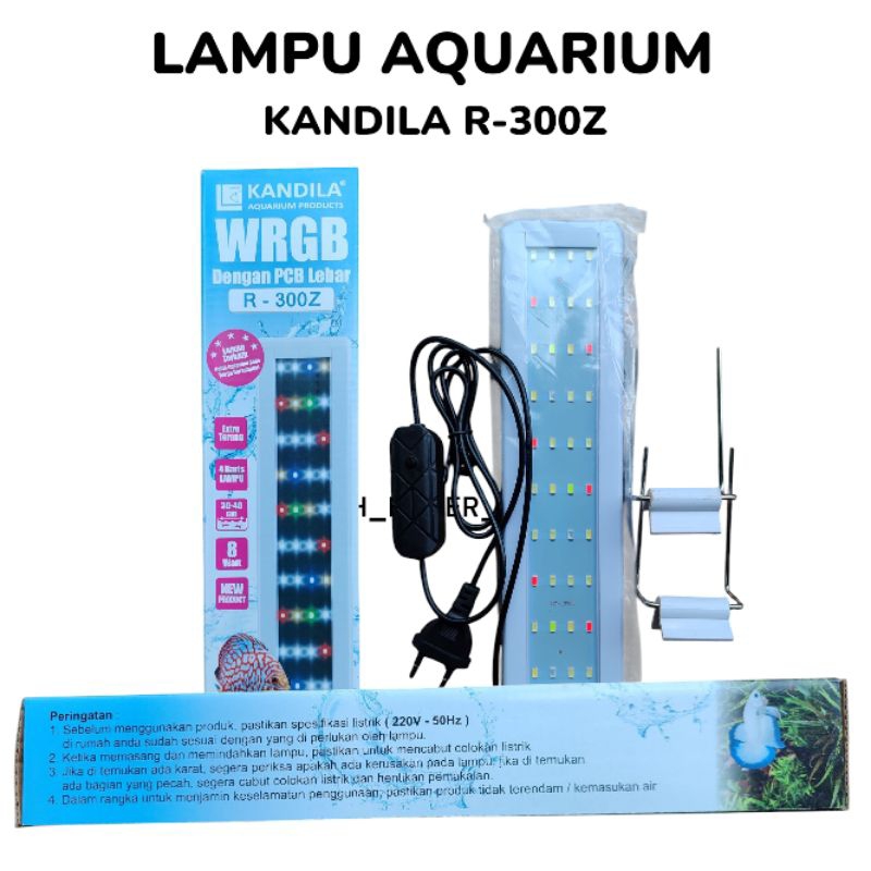 KANDILA R300Z lampu aquarium/ led aquarium/ lampu kandila