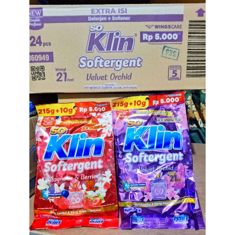 soklin softergent bubuk 5000an