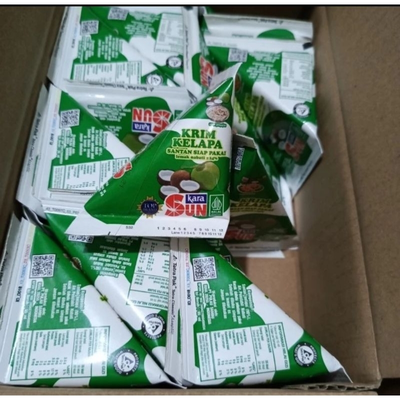 

santan kental SUN KARA kemasan 65ml siap pakai