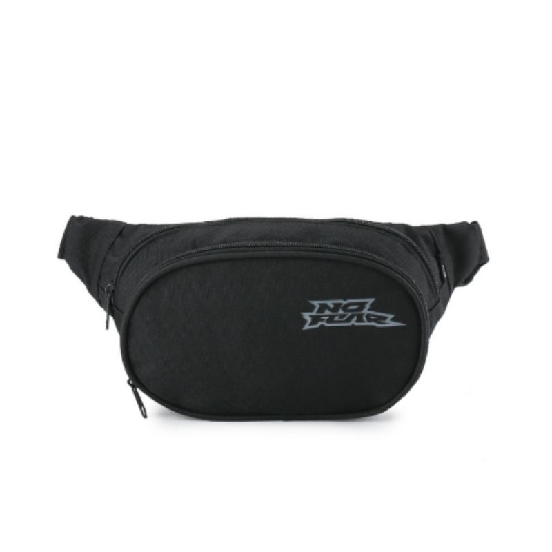 Tas No Fear Ground Waistbag Black Original