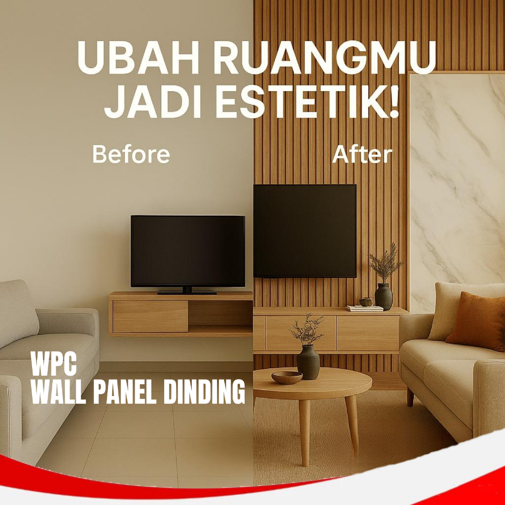 Wpc Wall Panel | Wpc Wall Panel | Upvc Wall Panel / Wpc Wood Panel/3d Wood Panel Panel Dinding / Pvc