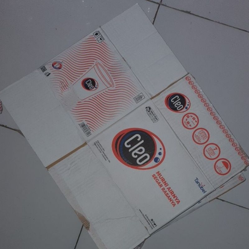 

Kardus bekas cleo buat packing