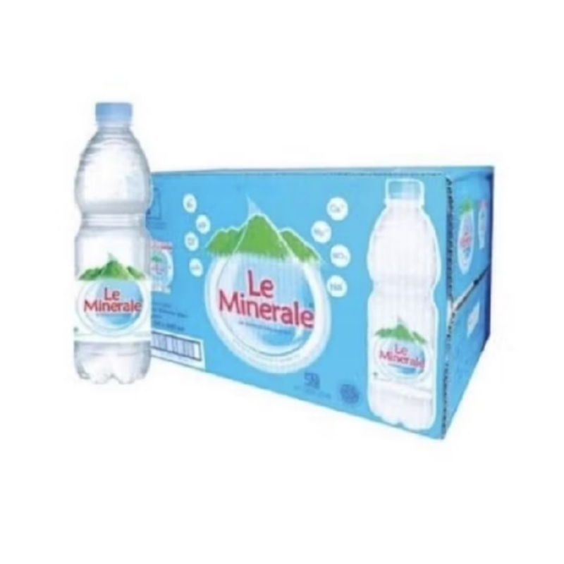 

air mineral le mineral 600ml. 1 pcs