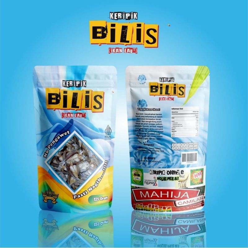

Keripik Ikan Laut Bilis Renyah Gurih