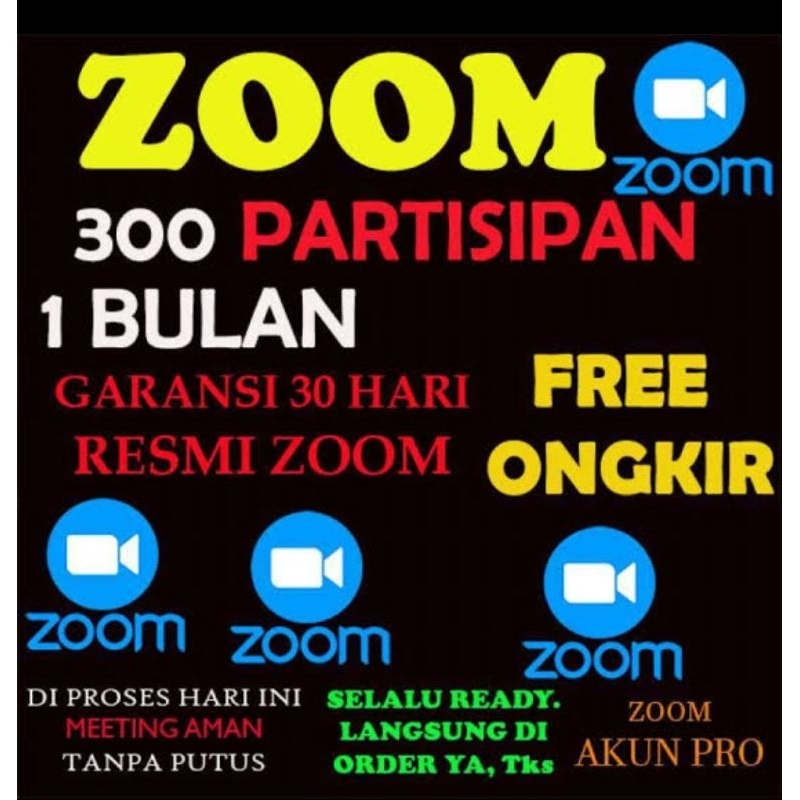 Zoom Pro 300 Peserta