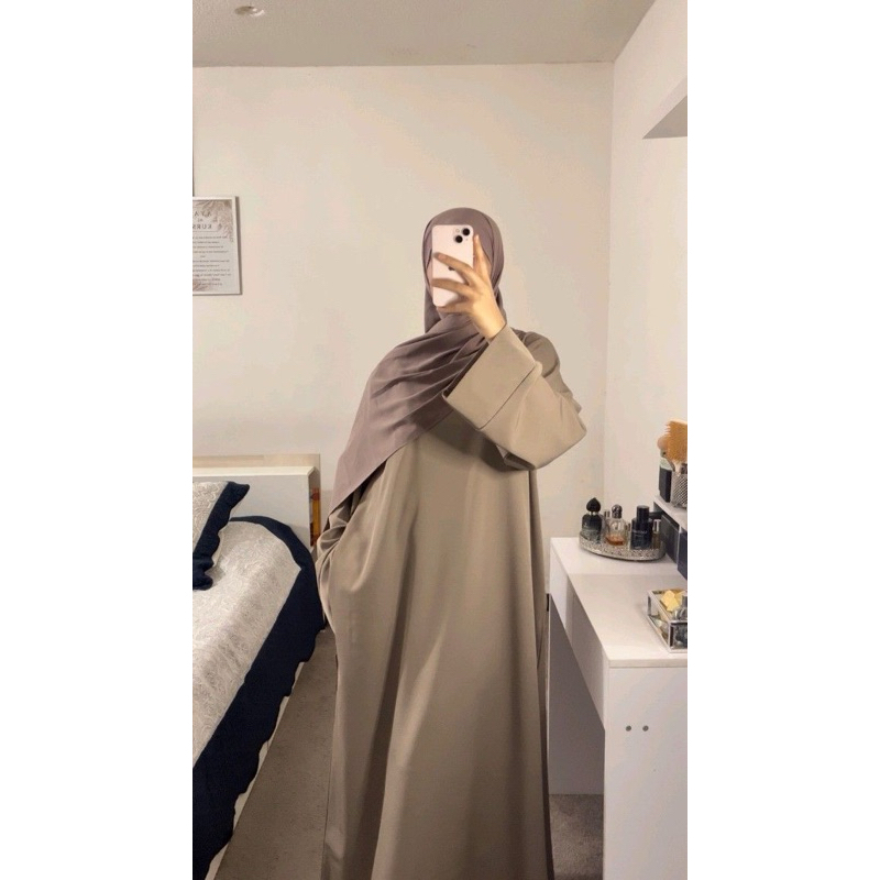 Abaya Basic Abaya Polos || Abaya turki || Gamis Baju muslim