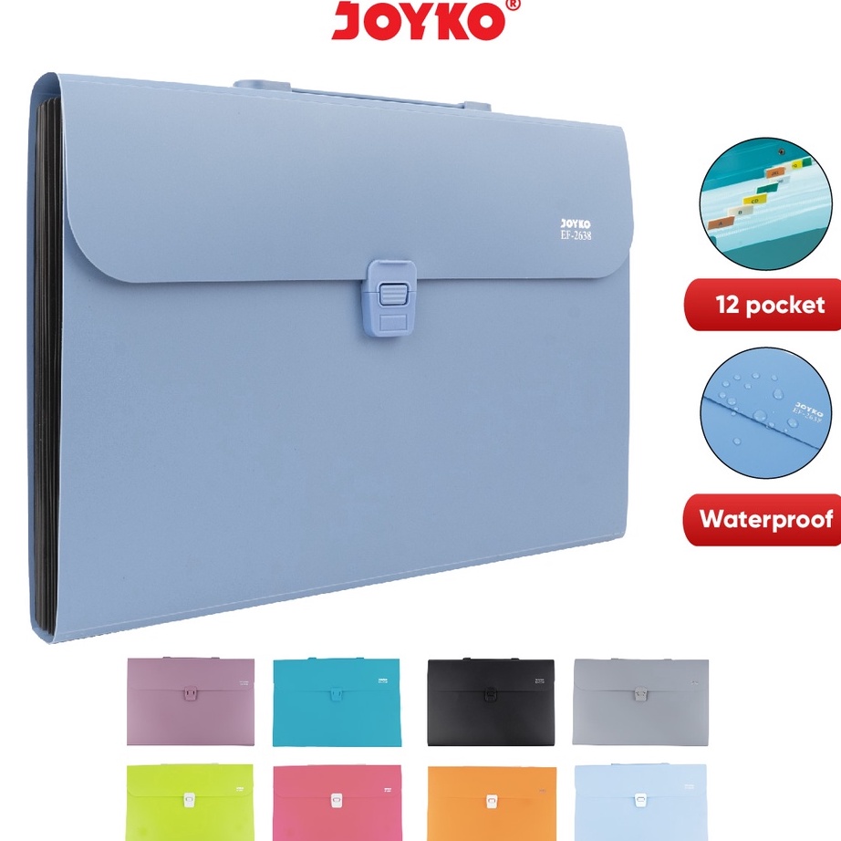 

Bisa Cod Expanding File Map Harmonika Joyko EF2638 Folio 13 Pocket