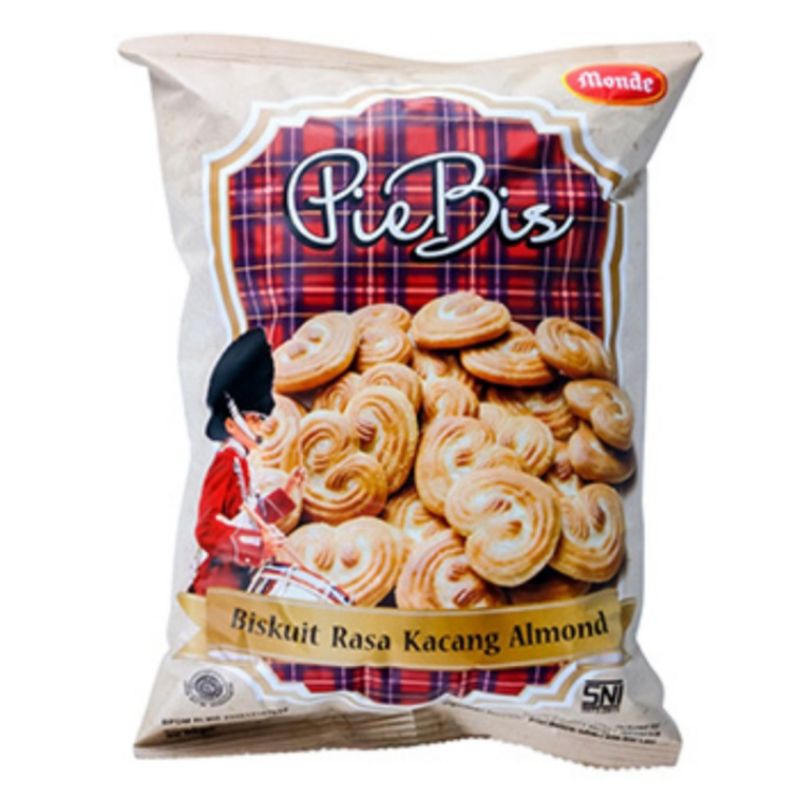 

Monde piebes biskuit rasa almond 190gr