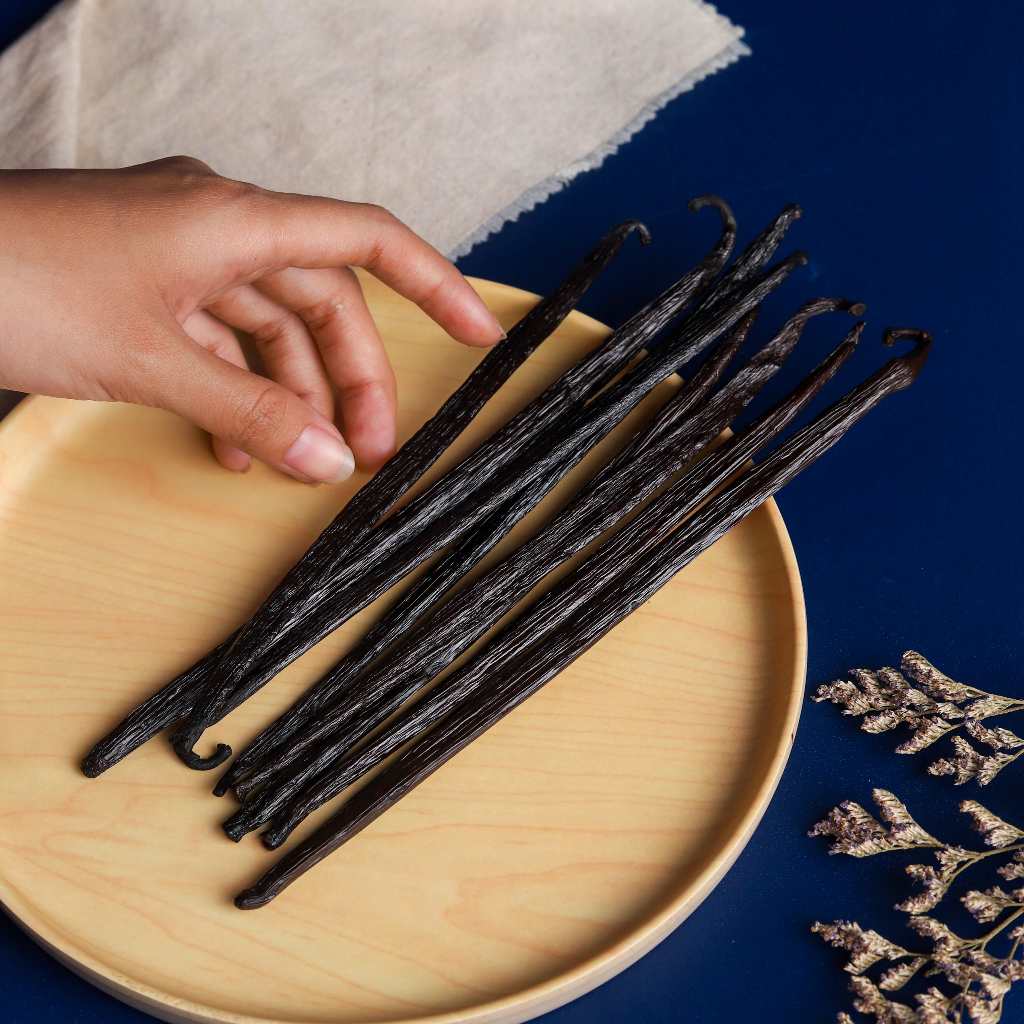 

250 Gram Vanilla Beans Gourmet Planifolia / Tahitians (Biji Vanilla 100% Organik)