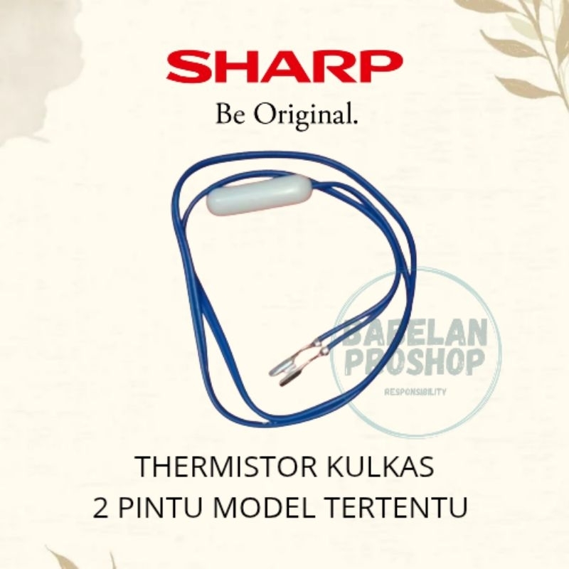 thermistor kulkas sharp 2 pintu sharp original 100%