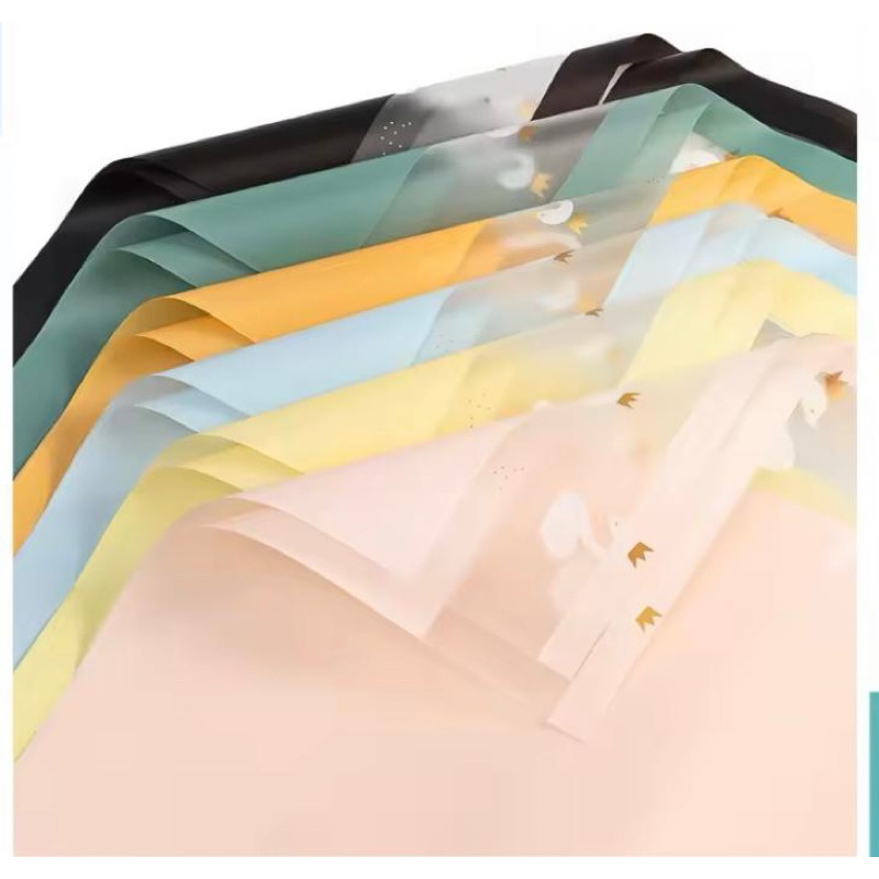 

KB062 Kertas Buket Bunga Motif Swan Flower Wrapping Paper Swan Transparan Cellophane TO