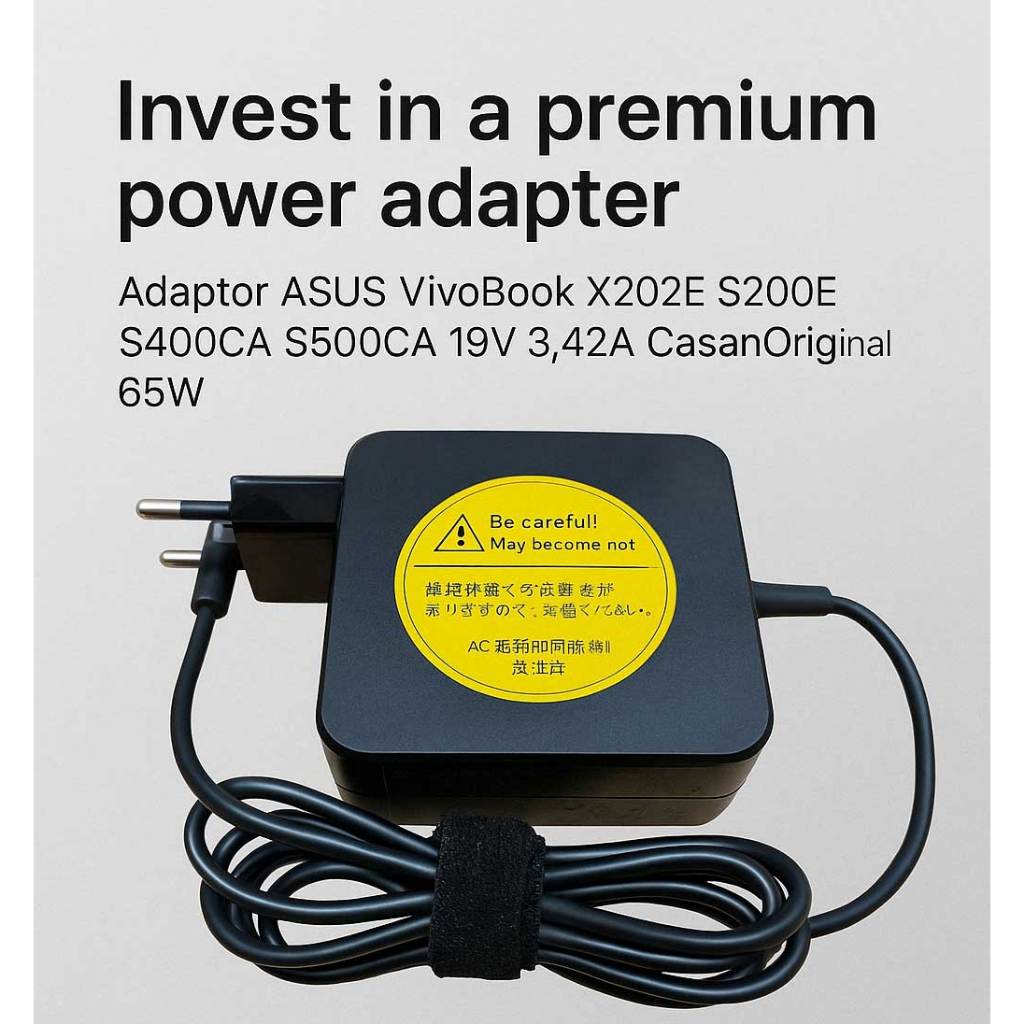 Adaptor Charger Asus VivoBook X202E S200