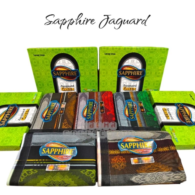 SARUNG SAPPHIRE JAGUARD