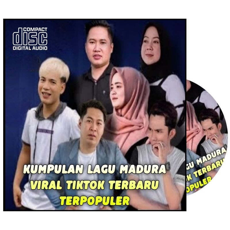KASET CD CIMPACT DISC LAGU MADURA TERBARU-KASET CD MOBIL ORIGINAL