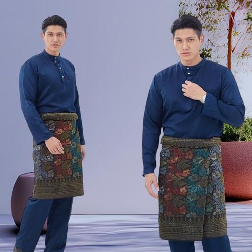 SETELAN BAHAN PREMIUM BAJU MELAYU PRIA DEWASA TOYOBO TELUK BELANGA/BAJU KURUNG MELAYU