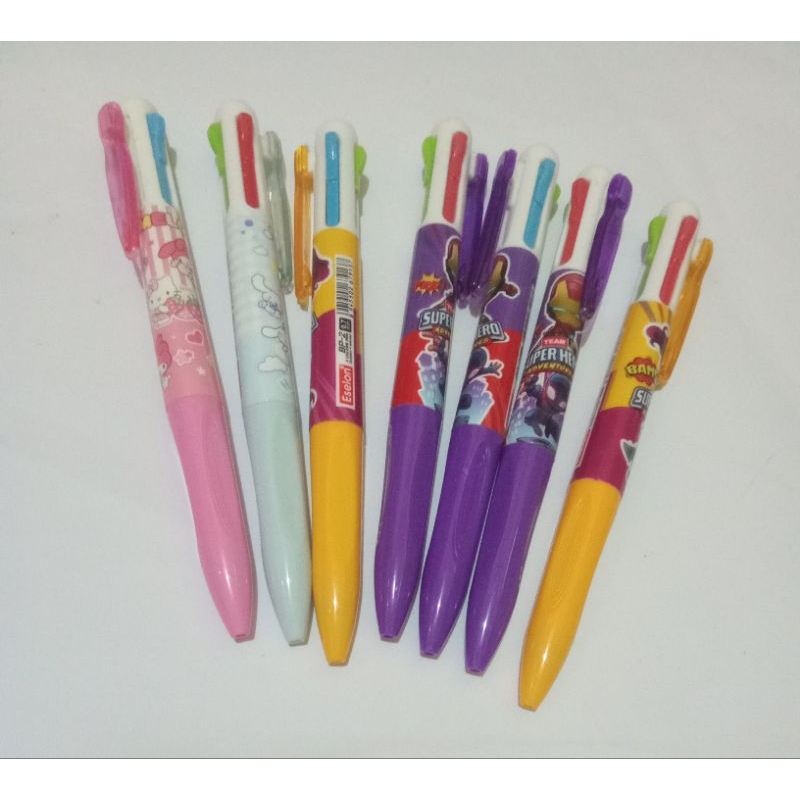 

Pulpen 4warna pulpen Sanrio super hero