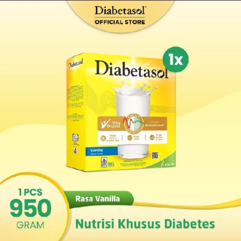 

[shaka toserba 2] Diabetasol Nutrisi khusus diabetes 950gr