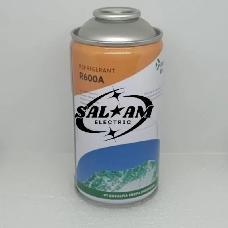 Freon Kulkas R600 / Freon Kulkas R600a / Freon Entalpia Europe Isi 120g
