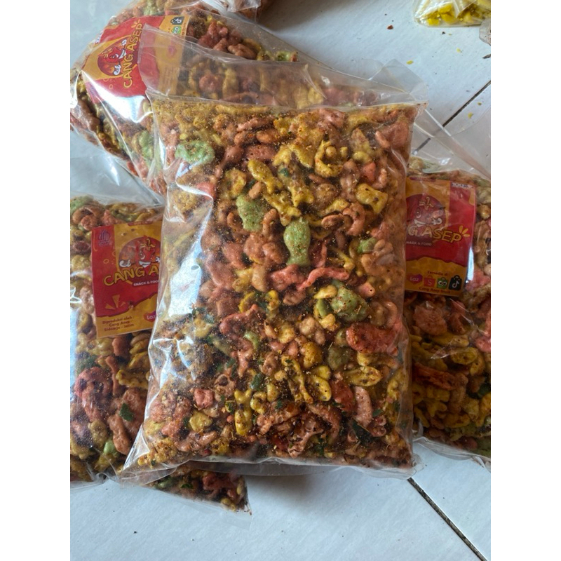 

Ukf5Pc6F4H (Kuliner.Kita) 1/2 Bal Seblak Ikan Jadul Pedas Daun Jeruk 250G Dan 500G -Cang Asep Snack