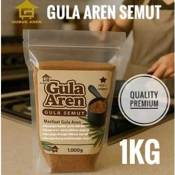 

Gula Semut Aren Asli 100% Alami – Gula Aren Bubuk Sehat Tanpa Campuran Kemasan 1kg
