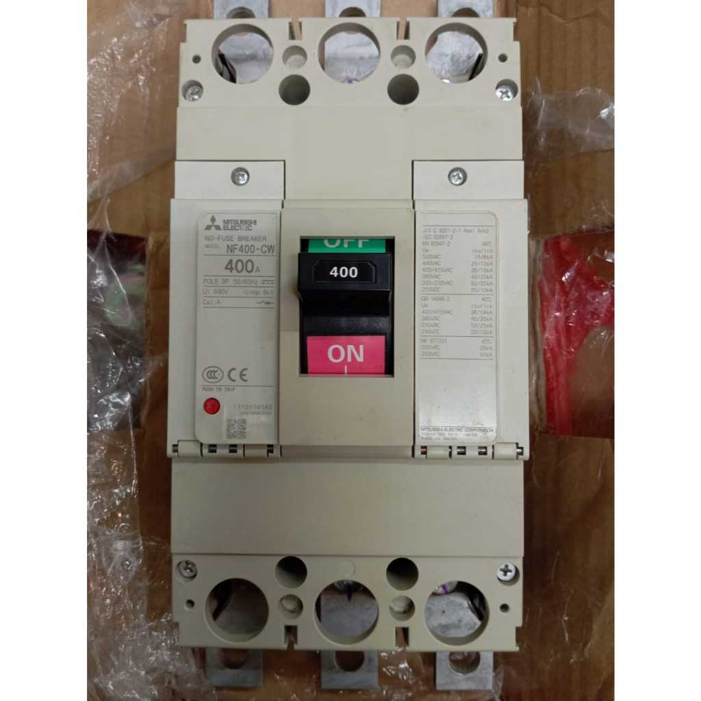 NFB MCCB breaker mitsubishi NF-400CW