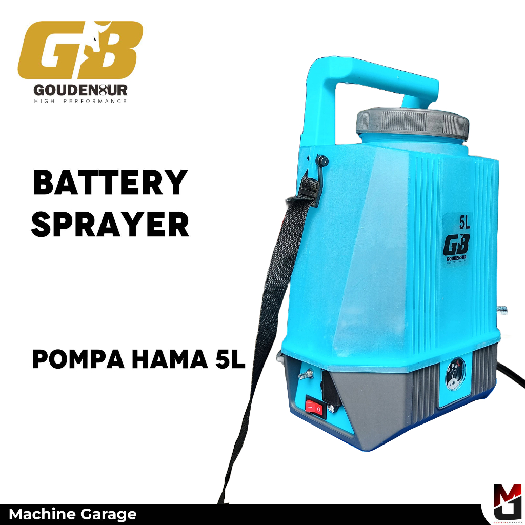 pompa hama elektrik sprayer 12v 5 Liter