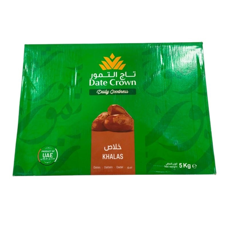 

Kurma Khalas Date Crown 5 Kg | Kurma Khalas Date | Kurma Date Crown | Kurma Grosir