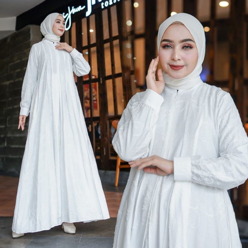 Gamis linen premium, Arumi dress