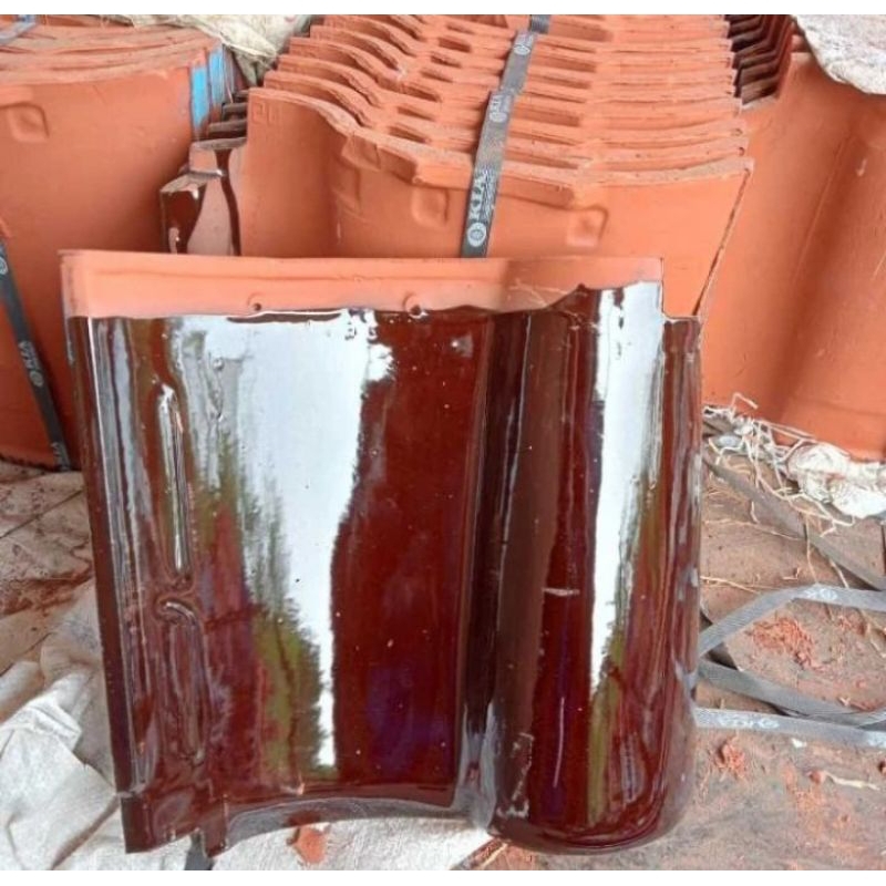 Genteng kramik KIA coco brown