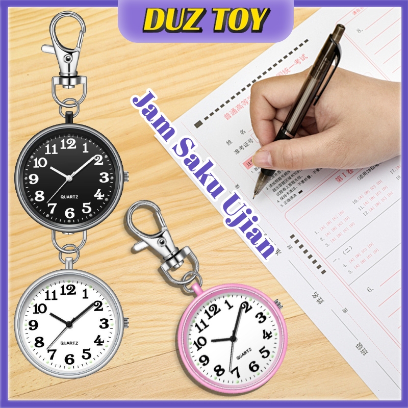 Jam Saku Gantungan Kunci Perawat Mini Hadiah Dokter Nurse Watch Jam Saku Perawat