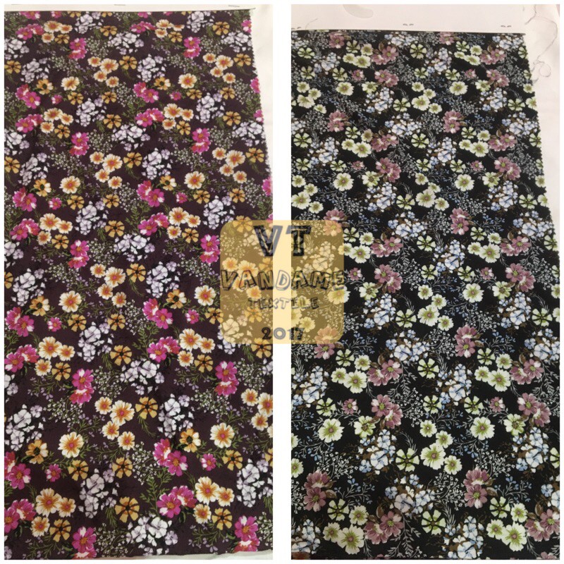 Rayon Motif Bunga | Rayon Motif Premium | Rayon Motif Terbaru