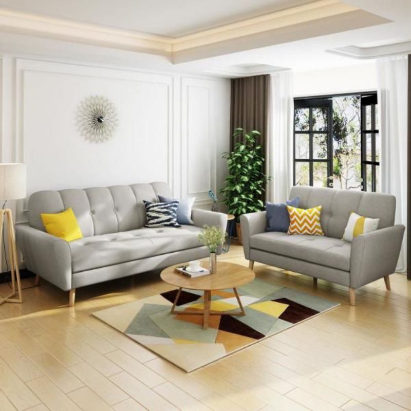 SOFA SET RUANG TAMU SOFA KANTOR SOFA SET MINIMALIS FREE MEJA