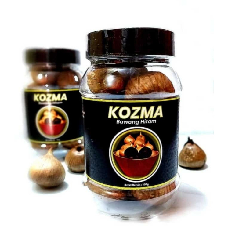 

Bawang Tunggal Fermentasi Kualitas Premium Kozma - Black Garlic Tunggal Super