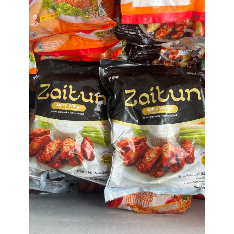 

Zaitun spicy wings 500 degam EL Beryl Banjarmasin